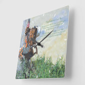 Horloge du mur de vie de Lineman (Angle)