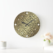 Horloge du mur d'impression Jaguar (Maison)