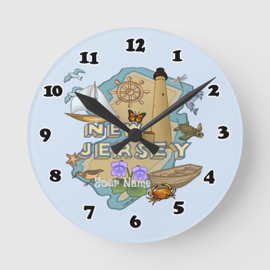 Horloge du New Jersey (Recto)