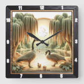 Horloge du patrimoine des oies de Lakeside (Recto)