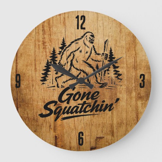Horloge du pays de Bigfoot (Recto)