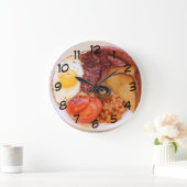 Horloge du petit déjeuner anglais complet (Maison)