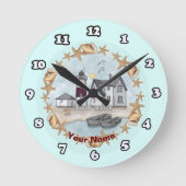 Horloge du phare Connecticut Shells (Recto)