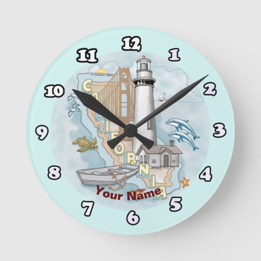 Horloge du phare de Californie (Recto)