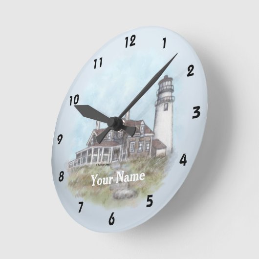 Horloge du phare de Cape Cod (Angle)