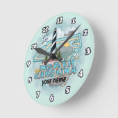 Horloge du phare de Caroline du Nord (Angle)