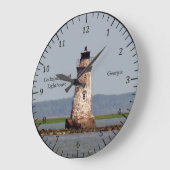 Horloge du phare de Cockspur Island (Angle)