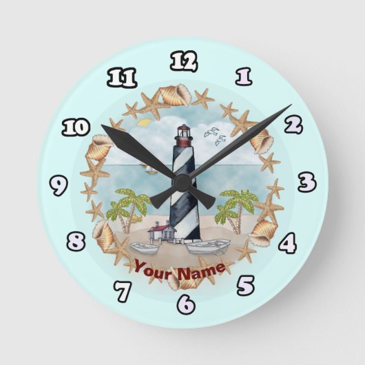 Horloge du phare de Florida Shells (Recto)