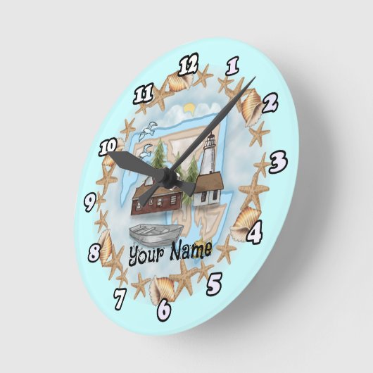 Horloge du phare de Maryland Shells (Angle)