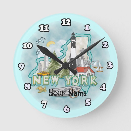 Horloge du phare de New York (Recto)
