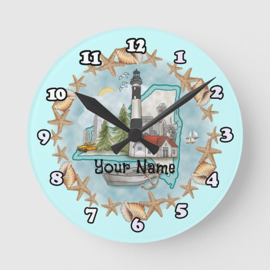 Horloge du phare de New York (Recto)