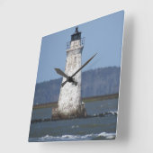 Horloge du phare de Savannah (Angle)