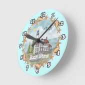 Horloge du phare Illinois Shells (Angle)