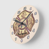 Horloge du pompier Maltese Cross (Angle)