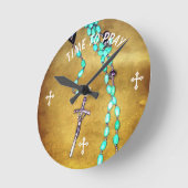 Horloge du Rosaire Heure de prier (Angle)