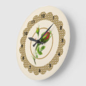 Horloge du Rose du chou (Angle)