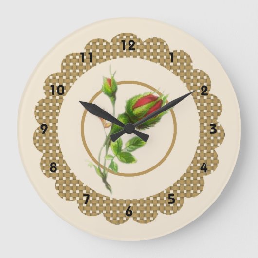 Horloge du Rose du chou (Recto)