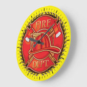 Horloge du service d'incendie (Angle)