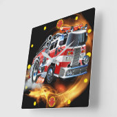 Horloge du service d'incendie (Angle)