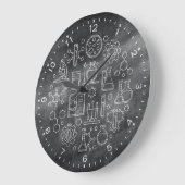 Horloge du tableau de bord de chimie (Angle)