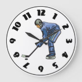 Horloge du temps de hockey sur glace (Recto)