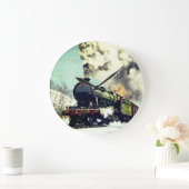 Horloge du train à vapeur (Maison)