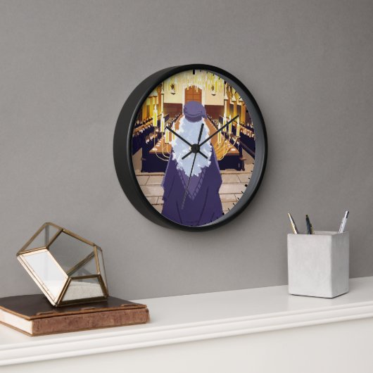 Horloge Dumbledore Parlant dans la grande salle Hogwarts (Bureau)