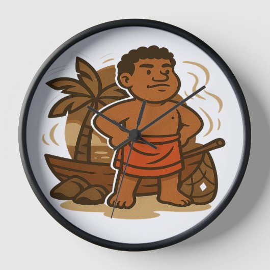 Horloge Dumi Island Guardian Clock (Recto)