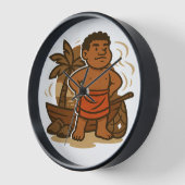 Horloge Dumi Island Guardian Clock (Angle)