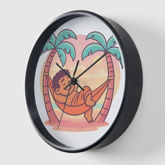 Horloge Dumi Palm Dreamer Clock (Angle)