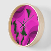 HORLOGE EAU ABSTRAITE (Angle)