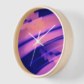 HORLOGE EAU DE CHUTE ABSTRAITE (Angle)