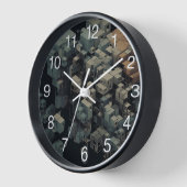 Horloge Échafaudage art vectoriel (Angle)