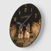 HORLOGE - ÉCHECS (Angle)