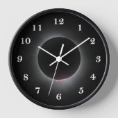 Horloge Éclipse solaire totale (Recto)