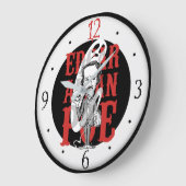 Horloge Edgar Allan Poe (Angle)