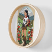 Horloge ÉDUCATION SCOLAIRE MOTIVATION conception murale ho (Angle)