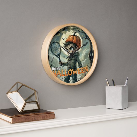 Horloge Éffrayant Serve : Clark Voorhees Citrouille de ten (Bureau)