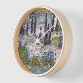 Horloge Église à Cassone, Gustav Klimt (Angle)