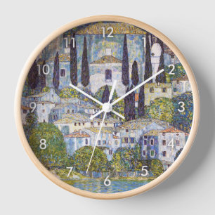 Horloge Église à Cassone, Gustav Klimt