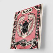 Horloge égyptienne d'art de boîte d'allumettes de (Angle)