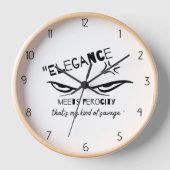 Horloge élégance (Recto)