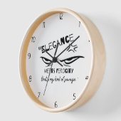 Horloge élégance (Angle)