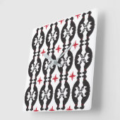 Horloge élégante de motif de lévrier (Angle)