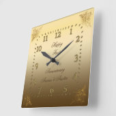 Horloge Élégante du premier anniversaire de Mariag (Angle)