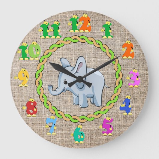 Horloge éléphante (Recto)