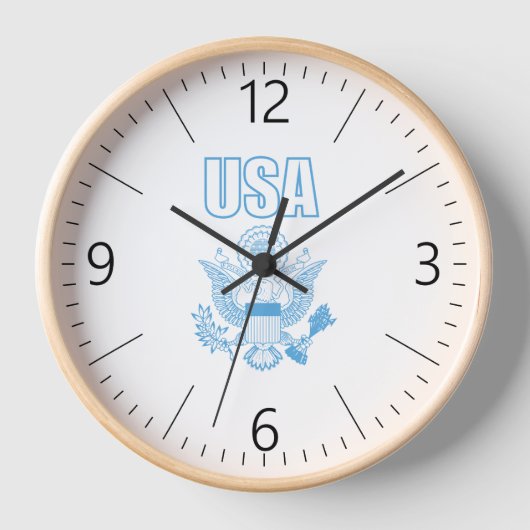 Horloge emblème national des États-Unis (Recto)