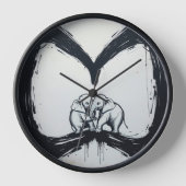 Horloge Embrasser (Recto)