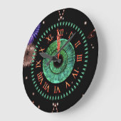 Horloge émeraude de minuit (Angle)
