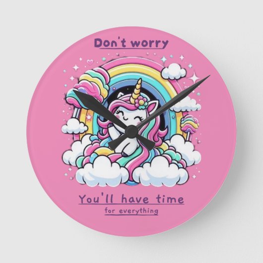 Horloge en Acrylique (Recto)